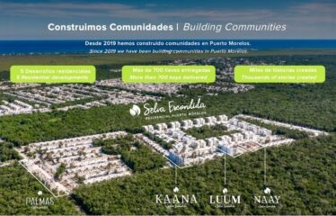 Departamentos en preventa en Selva Escondida Puerto Morelos