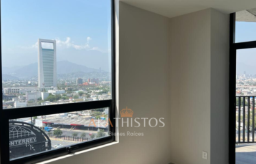 Departamento en venta en torre Arena Vive, frente a Parque Fundidora, Monterrey
