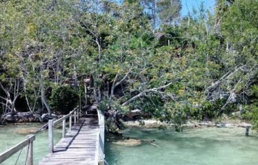 Terrenos en venta en Bacalar, Quintana Roo a pie de Laguna.